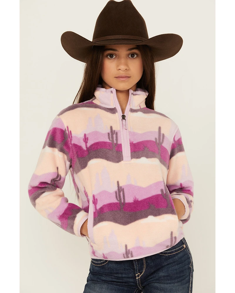 Cruel Girl Girls' Desert Fleece Pullover