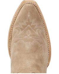 Lane Women's Lexington Suede Tall Western Booties - Snip Toe