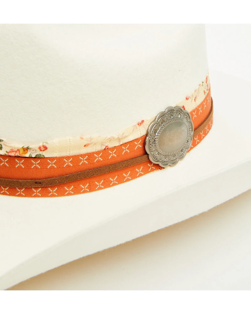 Shyanne Women's Concho Wool Cowboy Hat