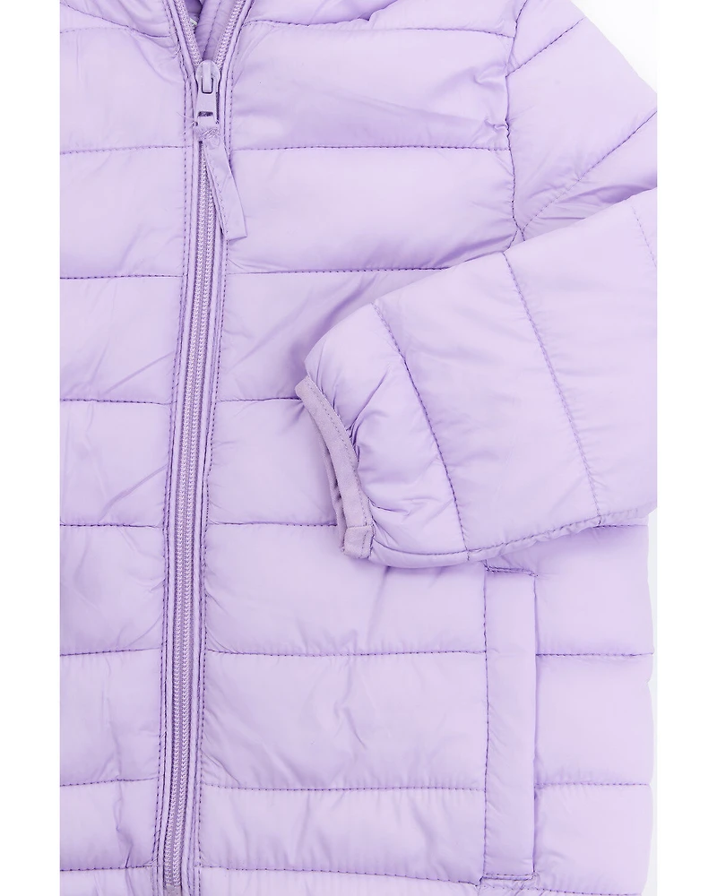Urban Republic Youth Girls' Quilted Packable Puffer Hooded Jacket