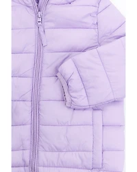 Urban Republic Youth Girls' Quilted Packable Puffer Hooded Jacket
