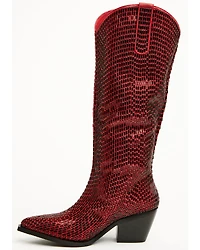 Azalea Wang Women's Driven Tall Western Boots - Snip Toe