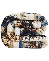 HiEnd Accents Acadia Campfire Sherpa Throw