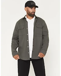 Dickies Men's Tradebuilt Utility Long Sleeve Snap Stretch Work Shirt