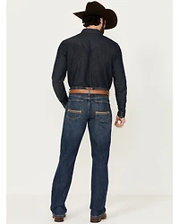 Ariat Men's Boot Barn Exclusive M4 Newton Phillip Medium Wash Relaxed Straight Stretch Denim Jeans