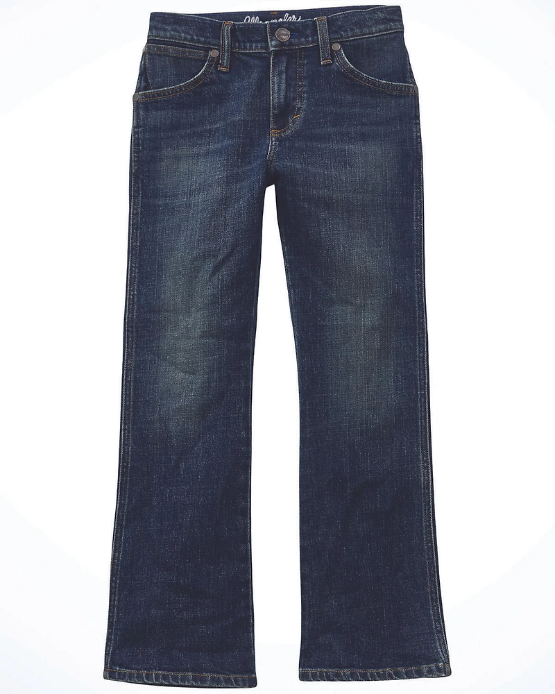 Wrangler Retro Little Boys' Slim Bootcut Stretch Denim Jeans