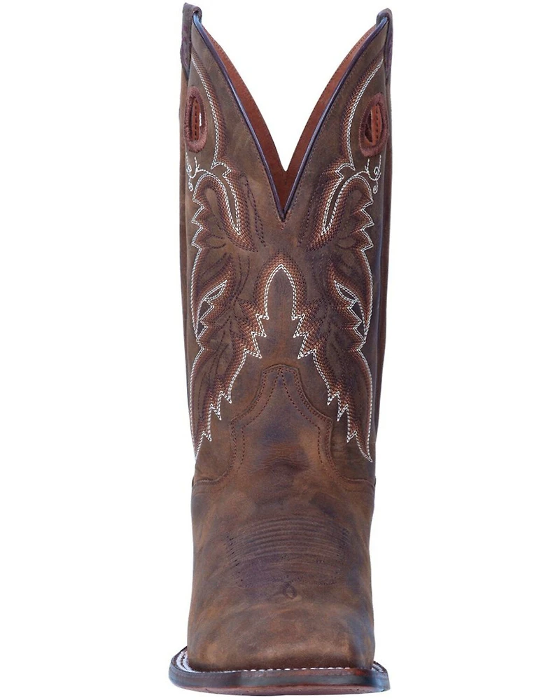 Dan Post Men's Abram Western Performance Boots - Broad Square Toe