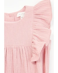 Yura Infant Girls' Ruffle Onesie