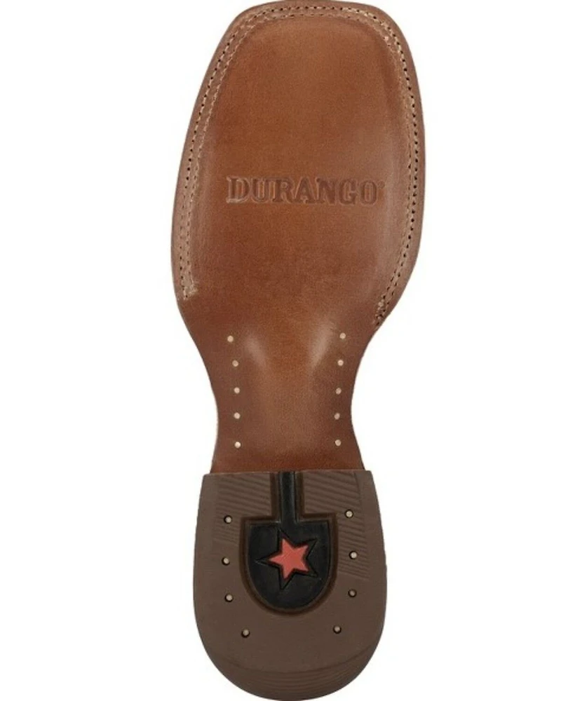 Durango Men's Arena Elite 13" Roughout Roper Boots - Broad Square Toe