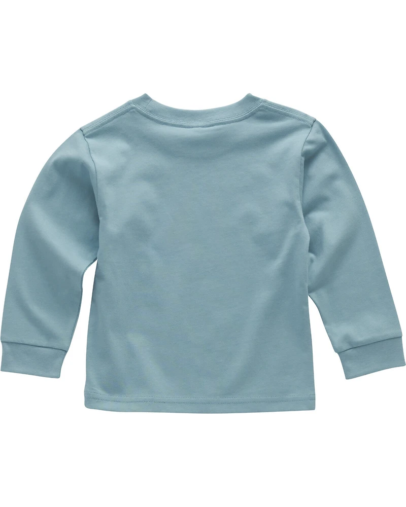 Carhartt Toddler Boys' Stillwater Construction Long Sleeve Graphic T-Shirt
