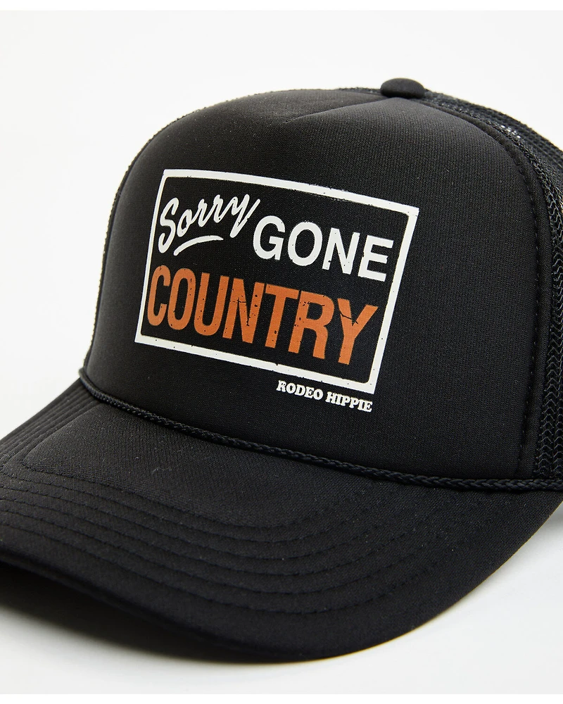Rodeo Hippie Women's Sorry Gone Country Trucker Cap