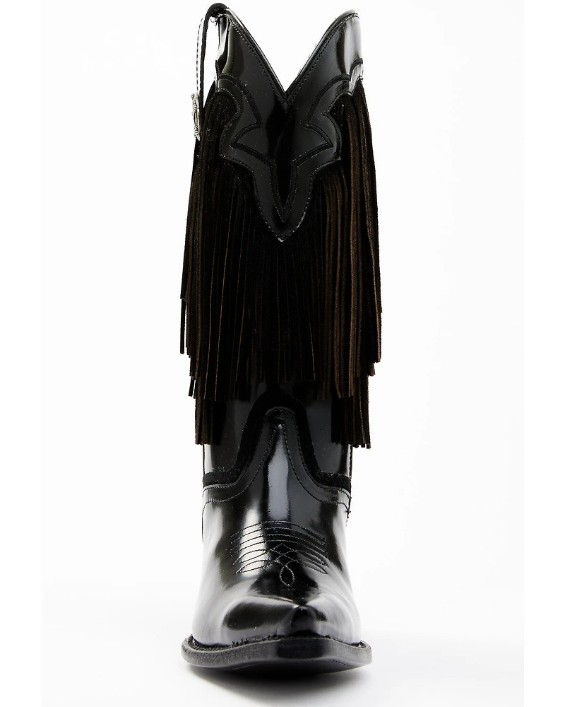 Idyllwind Women's Trooper Fringe Shiny Western Boots - Snip Toe