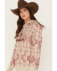 Ariat Women's Boot Barn Exclusive Southwestern Print Logo Graphic Hoodie