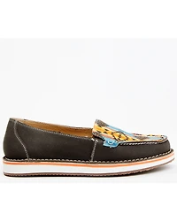 Myra Bag Women's Laguna Southwestern Print Slip-On Sneakers - Moc Toe