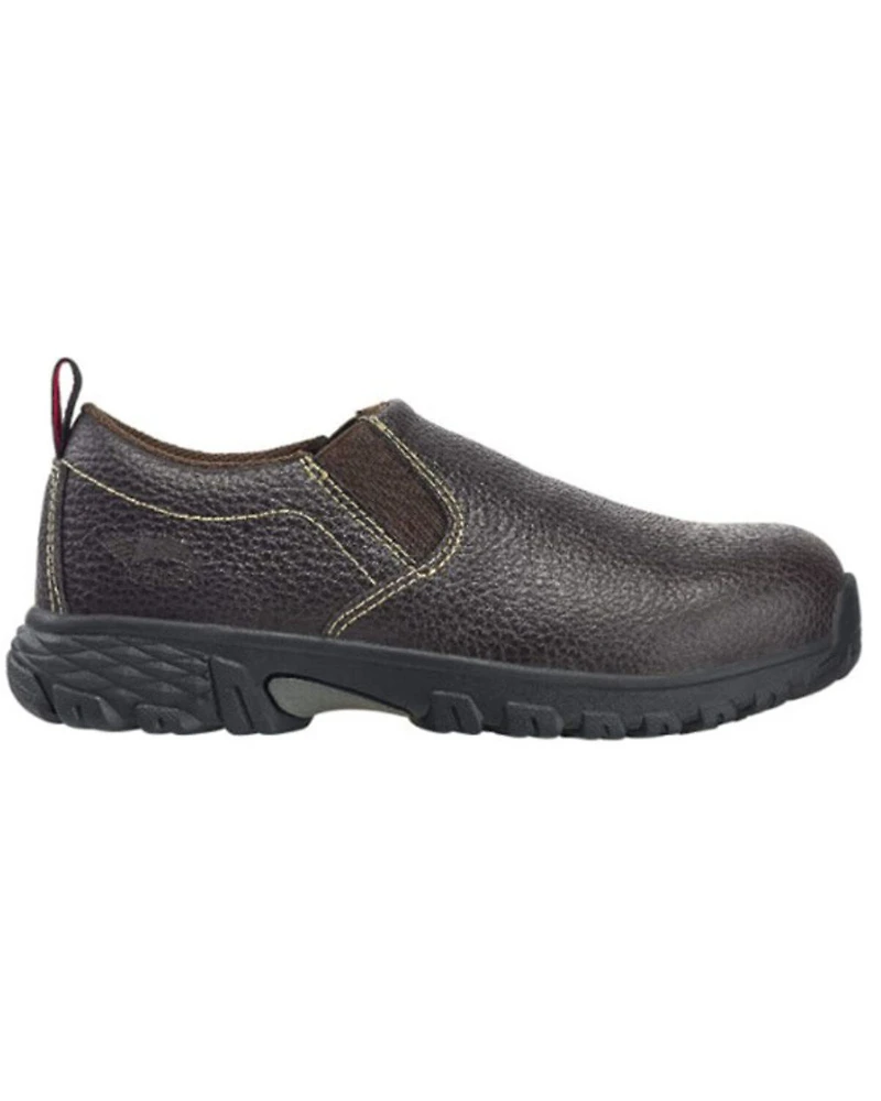 Avenger Women's Flight Brown Work Shoes - Alloy Toe