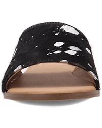 Dingo Women's Metallic Hairon Moo Sandals