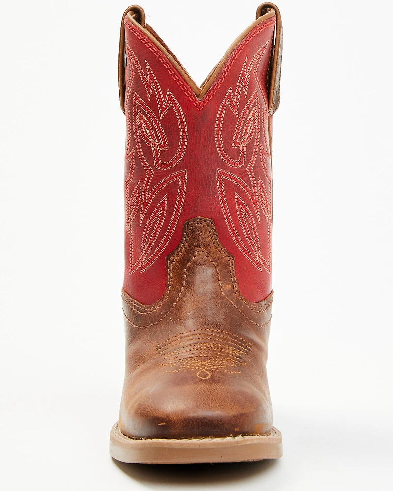 Justin Boys' Canter Western Boots - Square Toe