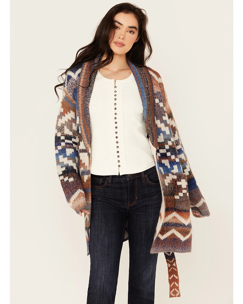 Idyllwind Women's Myhr Southwestern Print Cardigan