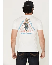 Brixton Men's Sparky Snake Short Sleeve Graphic T-Shirt