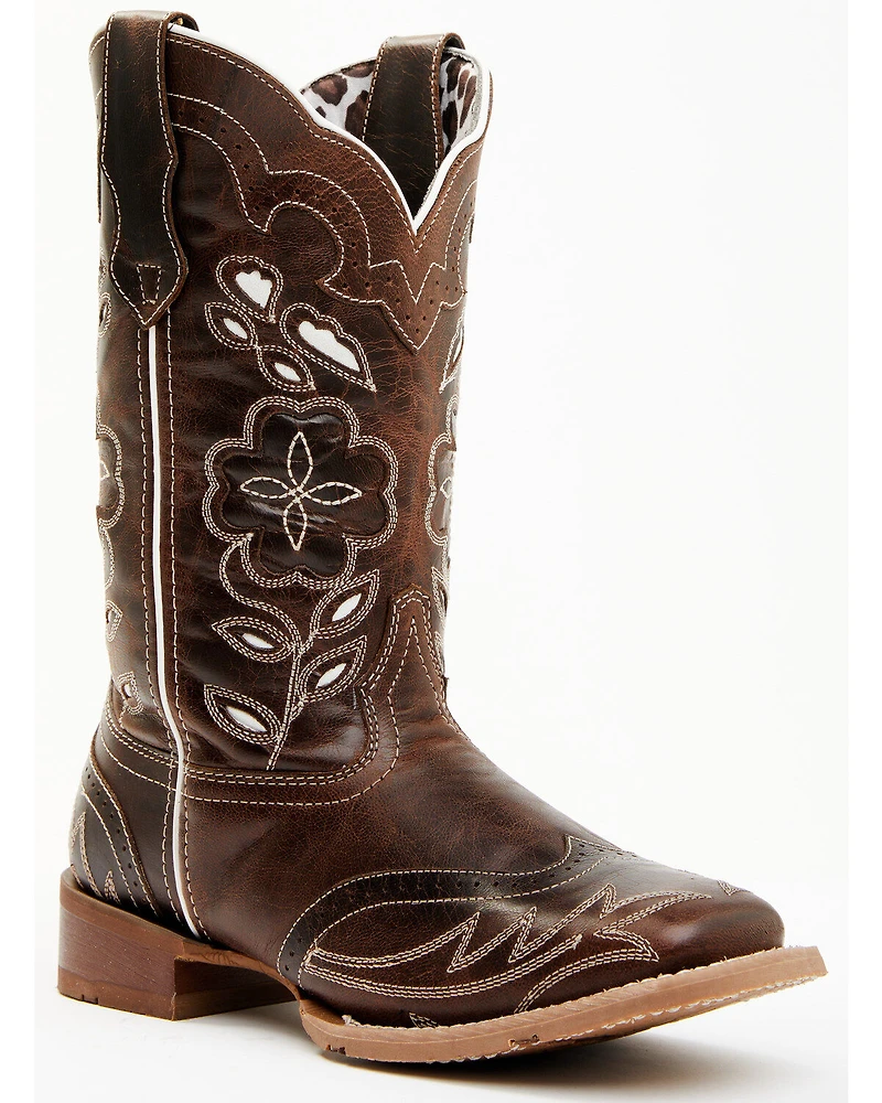 Laredo Women's Underlay Performance Western Boots - Broad Square Toe
