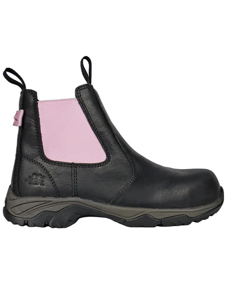Moxie Traders Women's Angel Pull-On Slip Resistant Work Boots - Composite Toe