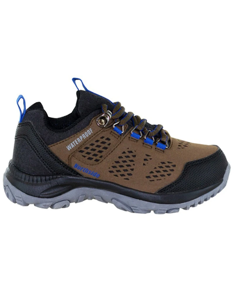 Northside Kid's Benton Mid Waterproof Lace-Up Hiking Boot - Round Toe