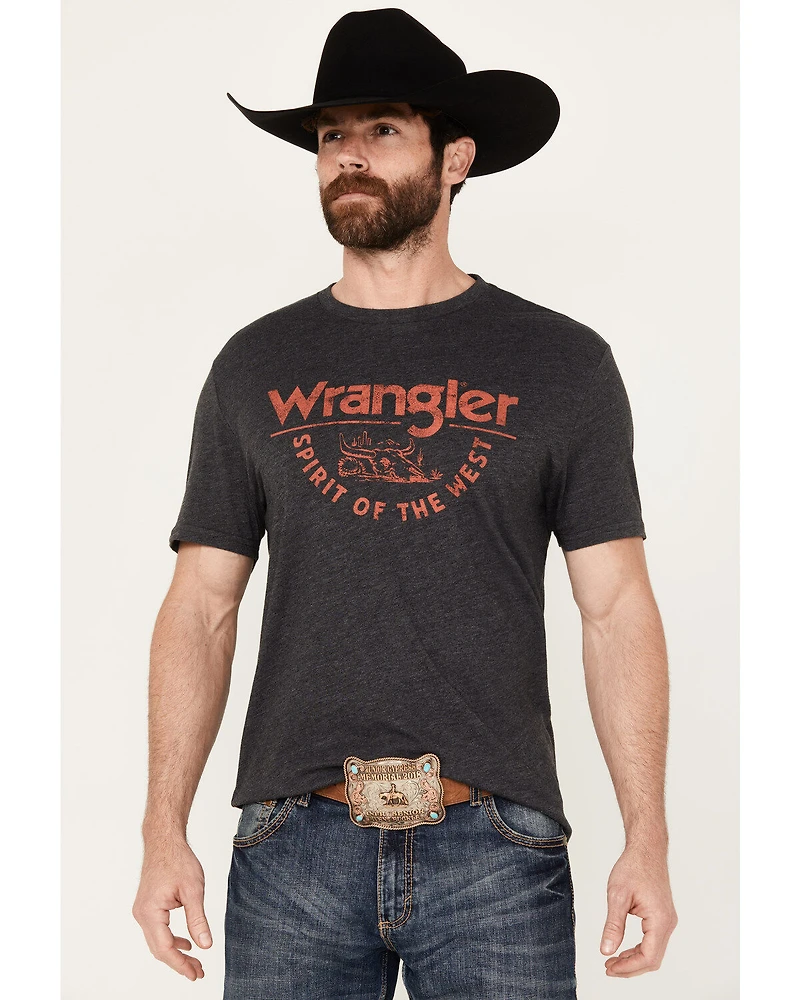 Wrangler Men's Boot Barn Exclusive Spirit of the West Short Sleeve Graphic T-Shirt