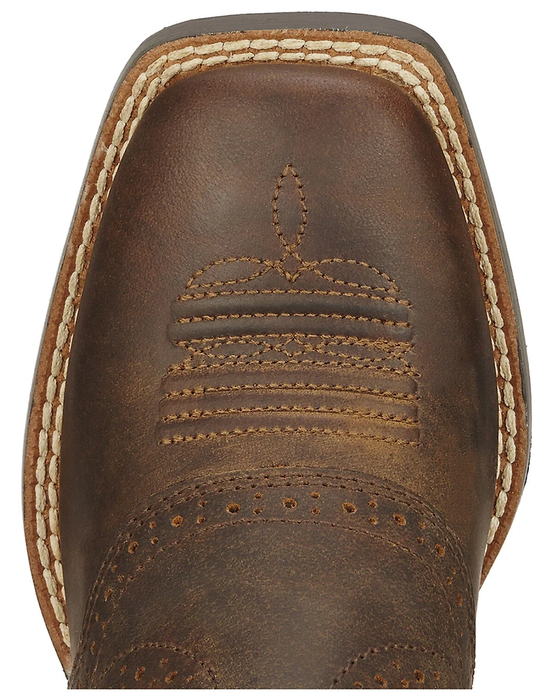 Ariat Boys' Roughstock Western Boots - Square Toe