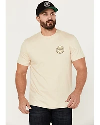 Brixton Men's Crest II Logo Short Sleeve Graphic T-Shirt