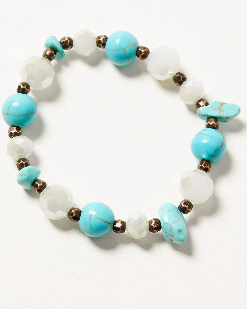 Shyanne Women's Mystic Skies Beaded Bracelet Set - 3-Piece