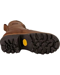 Chippewa Waterproof 8" Logger Boots - Plain Toe