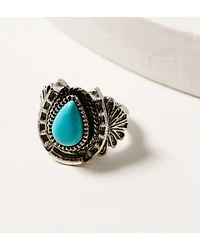 Shyanne Women's Cactus Rose Copper Ring 5-Piece Set