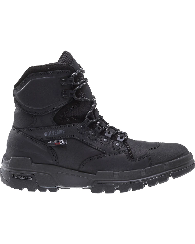 Wolverine Men's Black Legend Durashocks CarbonMax 6" Work Boots - Safety Toe