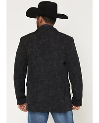 Rock & Roll Denim Men's Paisley Print Sportcoat