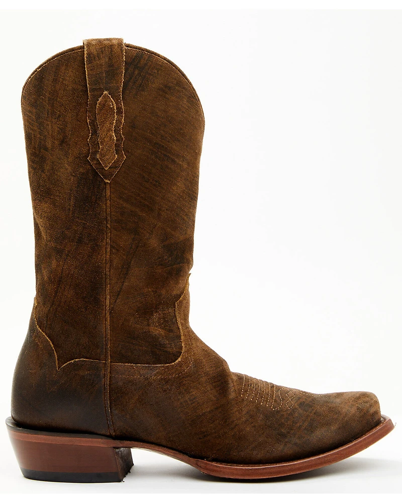 Moonshine Spirit Men's Gordon Roughout Western Boots - Square Toe