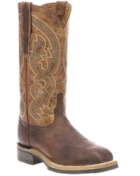 Lucchese Women's Ruth Cowhide Leather Western Boot - Square Toe