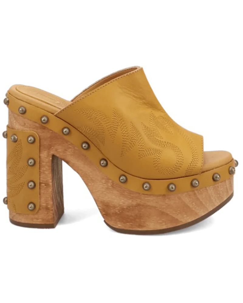 Dingo Women's Free Spirit Wooden Sandals