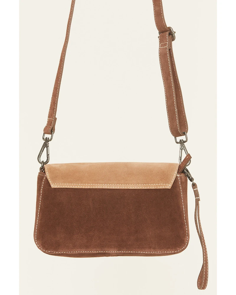Idyllwind Women's Louanne Suede Western Crossbody Bag