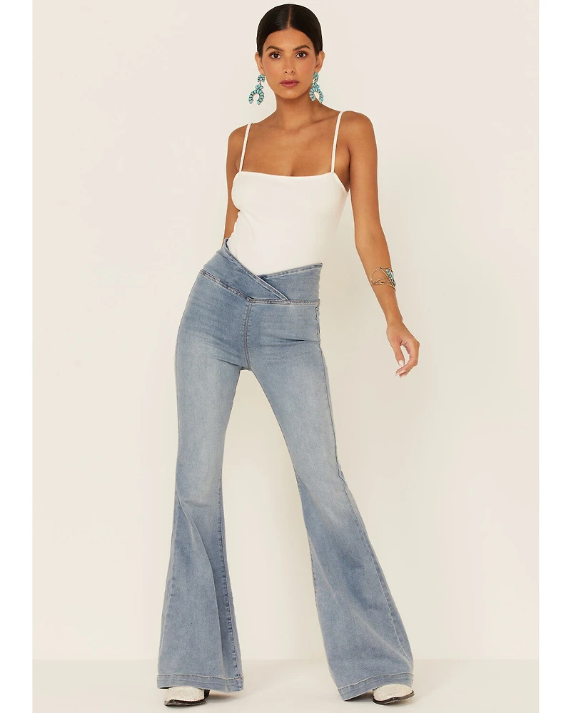 Free People Women's Venice Beach Flare Jeans