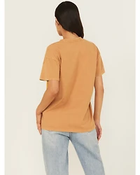Cleo + Wolf Women's Emerson Eagle Short Sleeve Graphic Tee