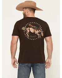 Wrangler Men's Boot Barn Exclusive Cowboy Short Sleeve Graphic T-Shirt