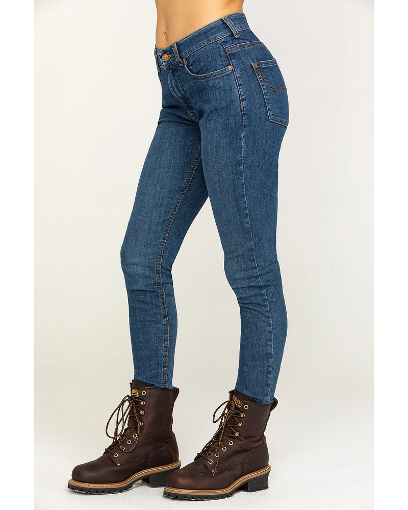 Dickies Women's Perfect Shape Denim Skinny Jeans