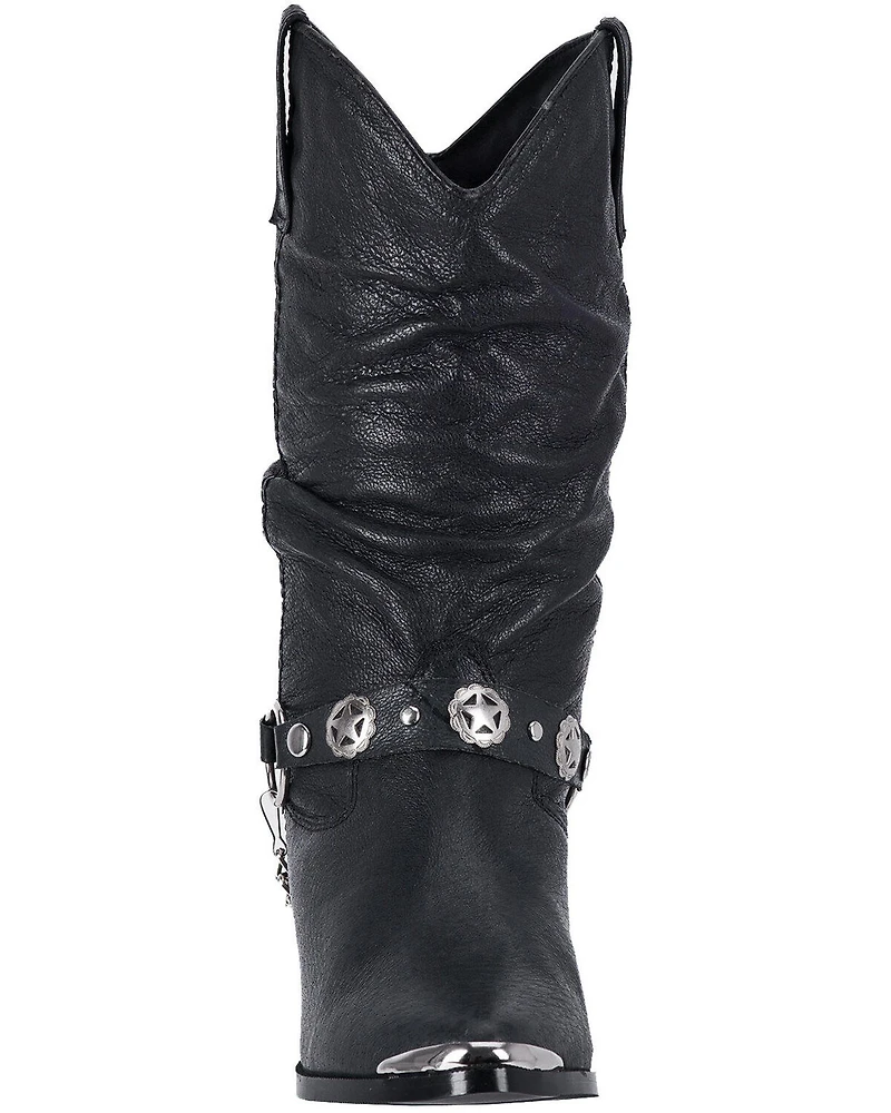 Dingo Women's Supple Pigskin Western Boots - Round Toe