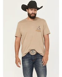 Wrangler Men's Long Live Cowboys Short Sleeve Graphic T-Shirt