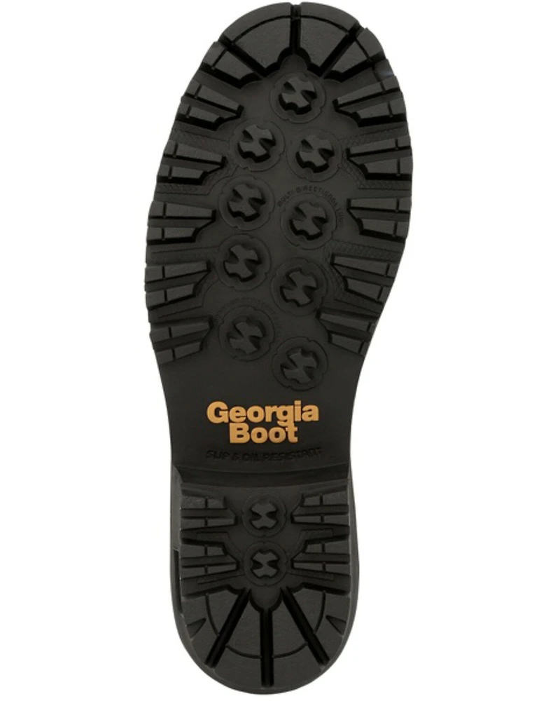 Georgia Boot Men's 9" AMP LT Logger Insulated Waterproof Work Boots - Composite Toe