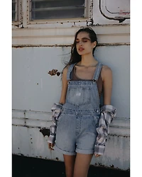 Levi's Women's Light Wash Vintage Shortalls