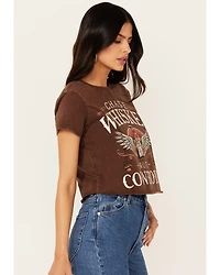Shyanne Women's Chase Whiskey Not Cowboys Short Sleeve Graphic Tee