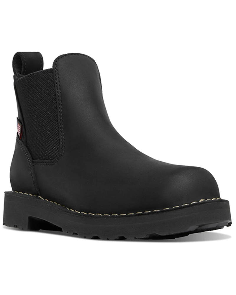 Danner Women's 5" Bull Run Chelsea Work Boots - Soft Toe