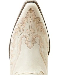 Ariat Women's Chandler Suede Western Booties - Snip Toe