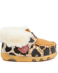 Twisted X Infant Girls' Cheetah Print Shoes - Moc Toe